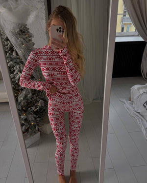 Christmas Leggings & Top Set  №2