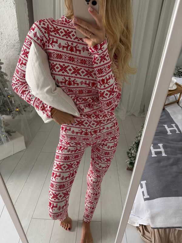 Christmas Leggings & Top Set  №2